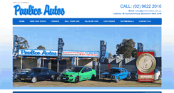 Desktop Screenshot of paulicoautos.com.au